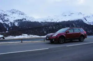 Subaru Outback Lineartronic prova su strada 2014