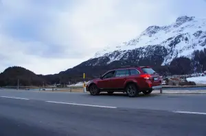 Subaru Outback Lineartronic prova su strada 2014