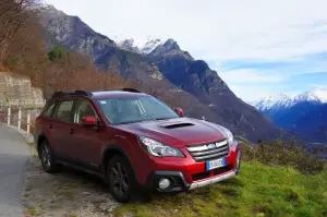 Subaru Outback Lineartronic prova su strada 2014