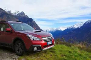 Subaru Outback Lineartronic prova su strada 2014