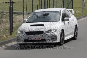 Subaru WRX 2014 - Foto spia 17-04-2013