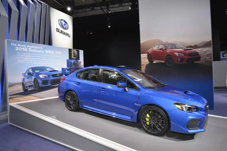 Subaru WRX e WRX STI MY 2018 - Salone di Detroit 2017 - 1