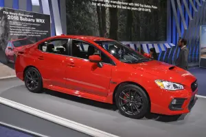 Subaru WRX e WRX STI MY 2018 - Salone di Detroit 2017