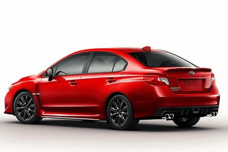 Subaru WRX prime immagini - 2