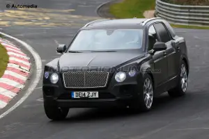 SUV Bentley - Foto spia 08-10-2014