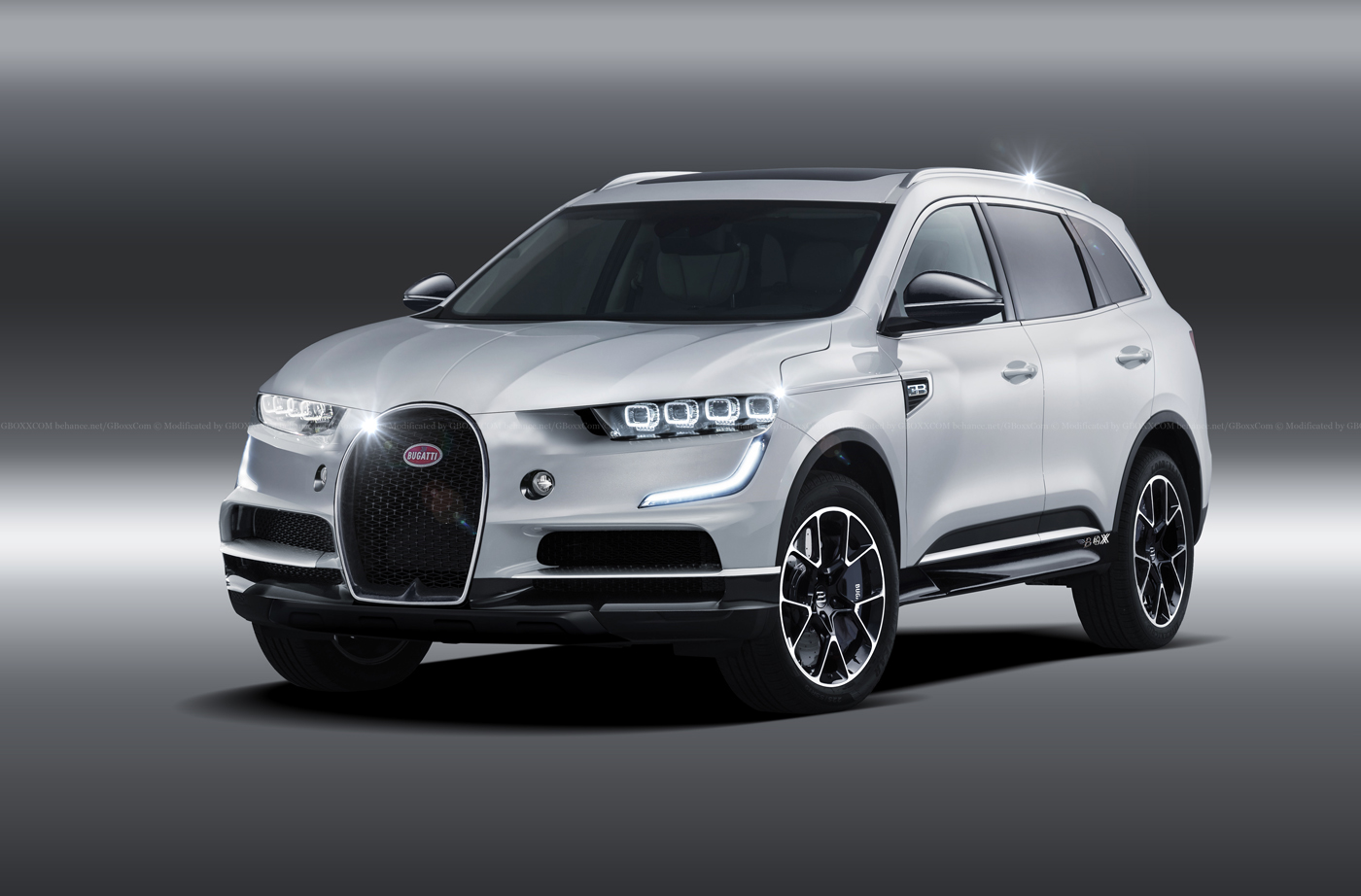 SUV Bugatti - Rendering