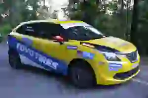 Suzuki Baleno SR al Rally di Roma Capitale 