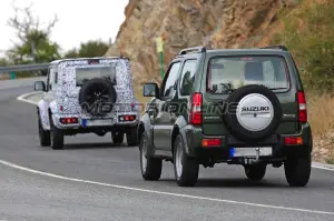 Suzuki Jimny 2018 - Foto spia 01-09-2017