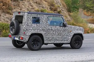 Suzuki Jimny 2018 - Foto spia 01-09-2017