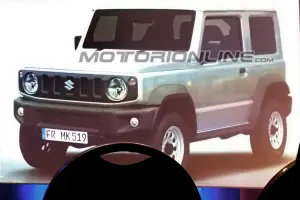 Suzuki Jimny foto leaked 23 Agosto 2017