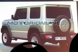 Suzuki Jimny foto leaked 23 Agosto 2017