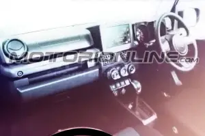 Suzuki Jimny foto leaked 23 Agosto 2017