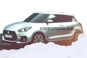 Suzuki Swift e Swift Sport 2017 - Foto leaked