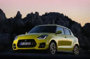 Suzuki Swift Sport 2018 - foto ufficiali