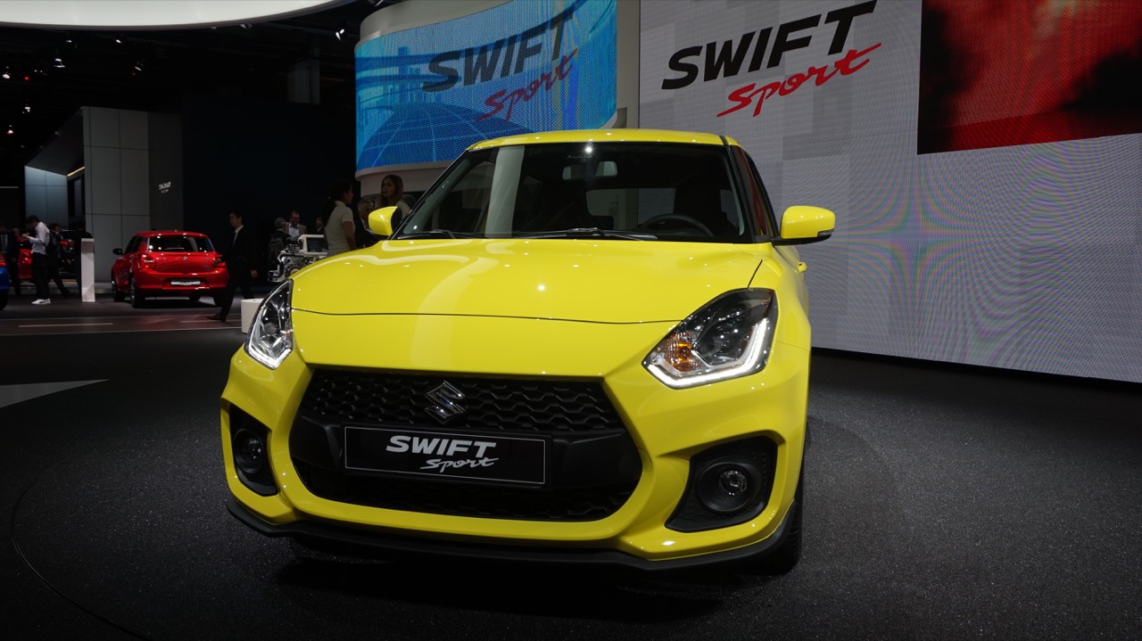 Suzuki Swift Sport Foto Live - Salone di Francofort