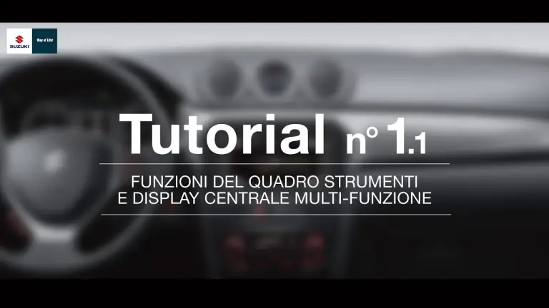 Suzuki - Tutorial post vendita - 7