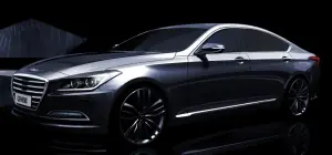 Teaser Hyundai Genesis MY 2015 - 1