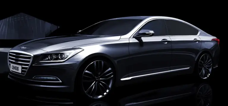 Teaser Hyundai Genesis MY 2015 - 1