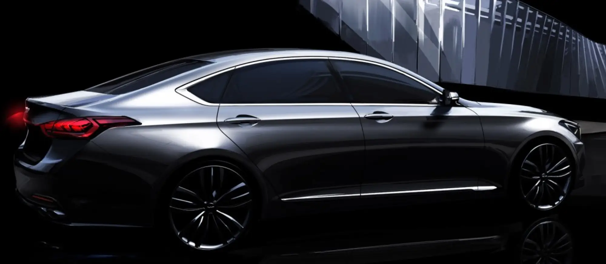 Teaser Hyundai Genesis MY 2015 - 2