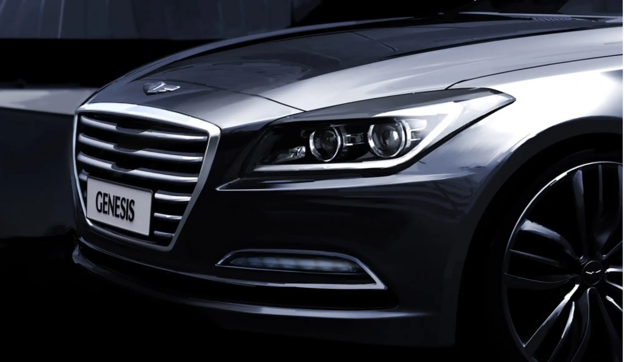 Teaser Hyundai Genesis MY 2015 - 3