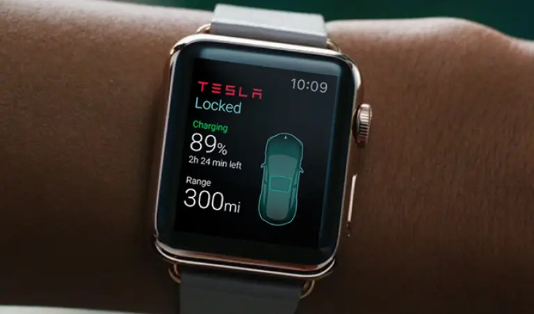 Tesla - Anteprima app per Apple Watch - 1