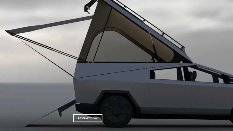 Tesla Cybertruck camper - Foto - 11