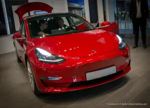 Tesla Model 3 - Anteprima Italiana a Milano