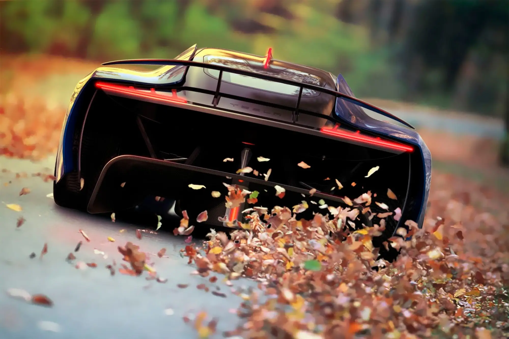 Tesla Model EXP - Rendering by Xabier Albizu - 15