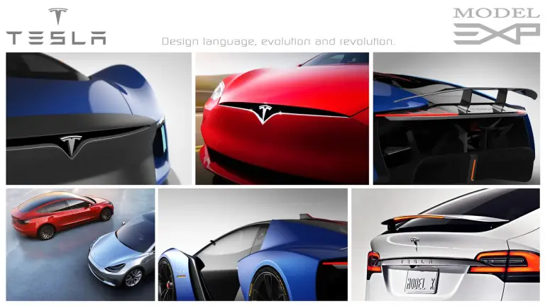 Tesla Model EXP - Rendering by Xabier Albizu - 2
