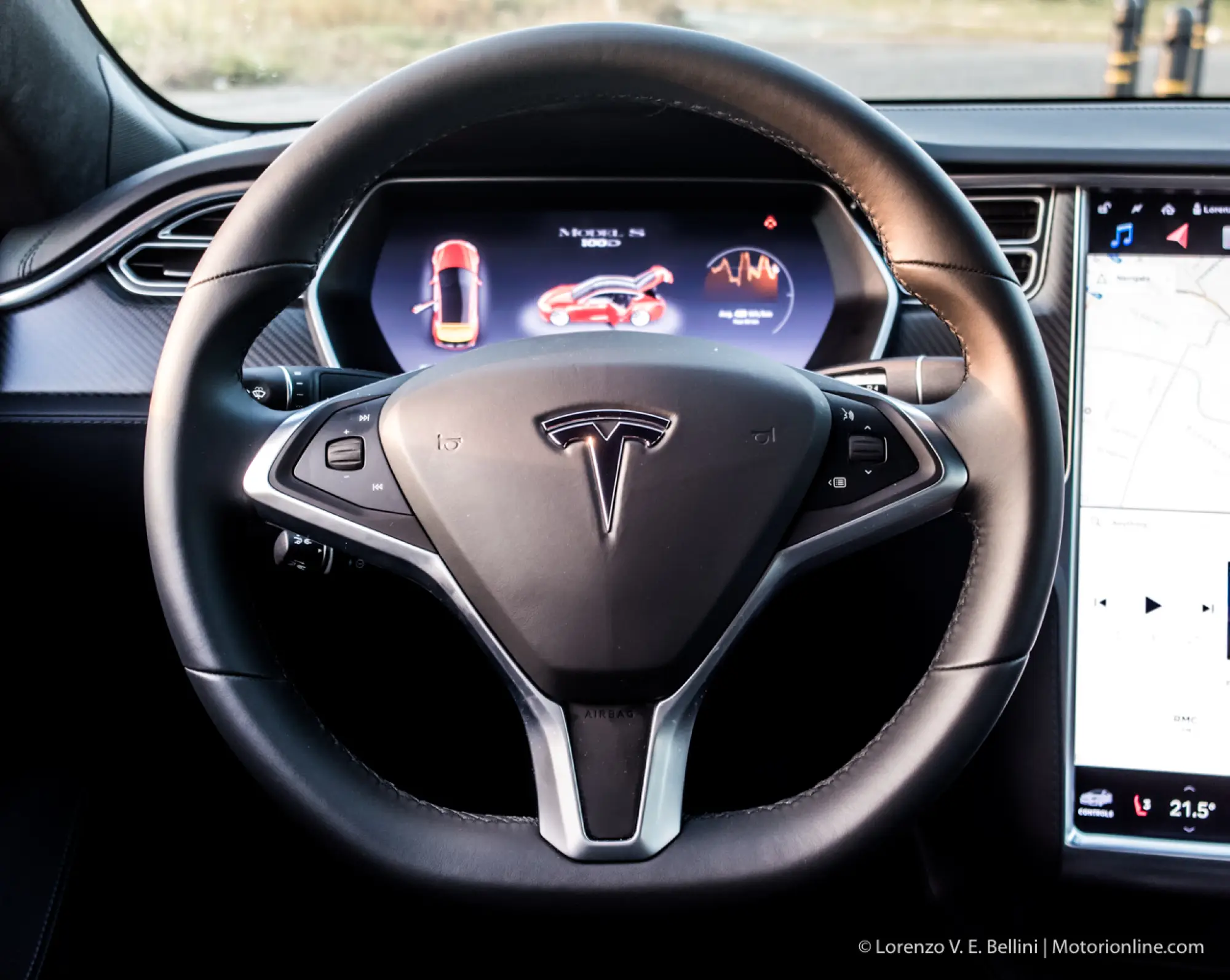 Tesla Model S 100D - Prova su Strada - 53