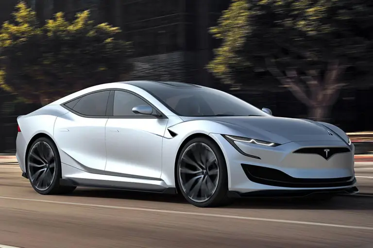 Tesla Model S 2021 - Rendering - 13