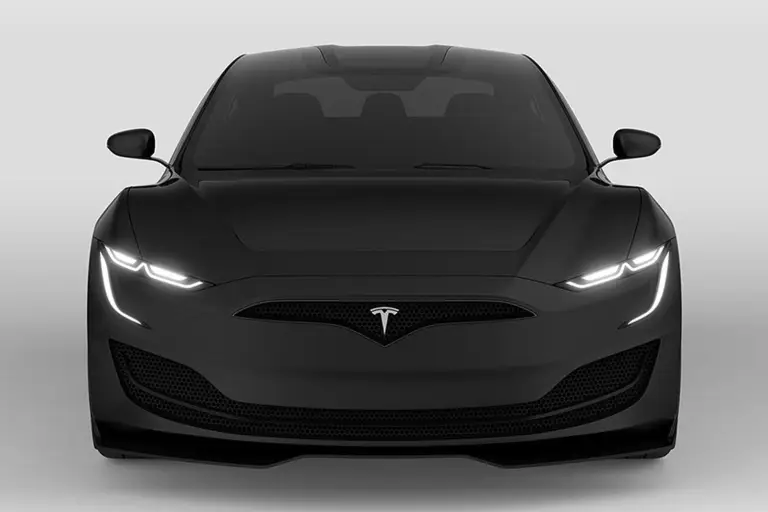 Tesla Model S 2021 - Rendering - 14
