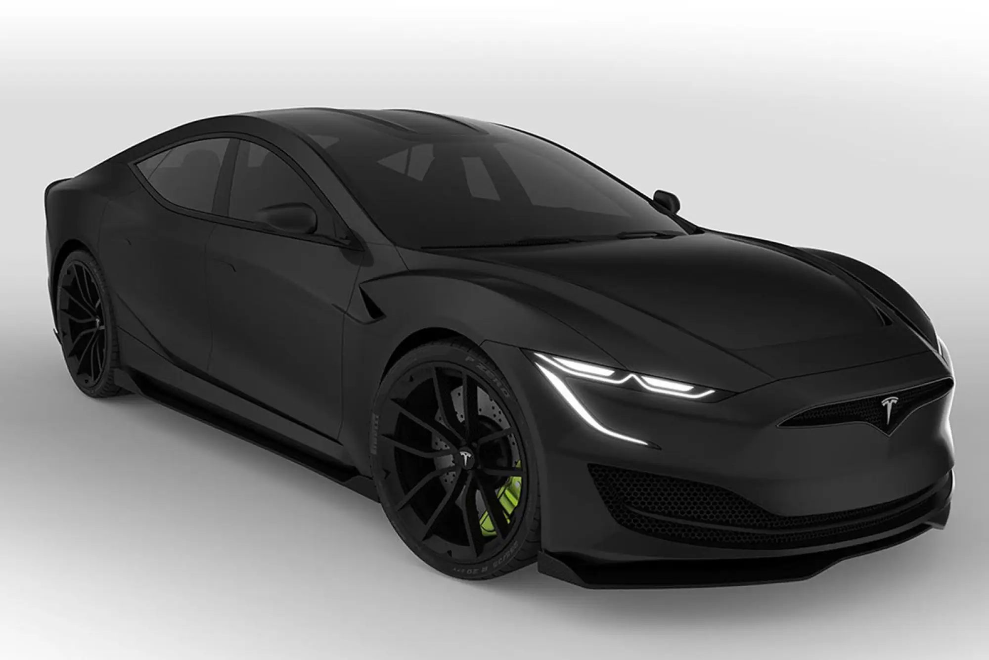 Tesla Model S 2021 - Rendering - 16