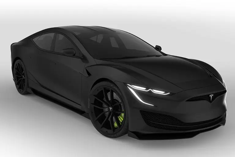 Tesla Model S 2021 - Rendering - 16