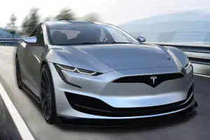 Tesla Model S 2021 - Rendering