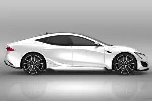 Tesla Model S 2021 - Rendering