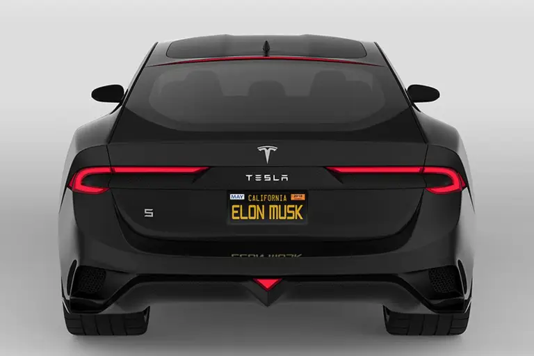 Tesla Model S 2021 - Rendering - 22