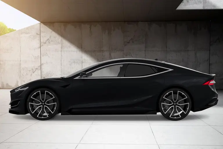 Tesla Model S 2021 - Rendering - 5