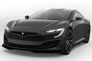 Tesla Model S 2021 - Rendering