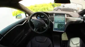 Tesla Model S P85D primo contatto 2015