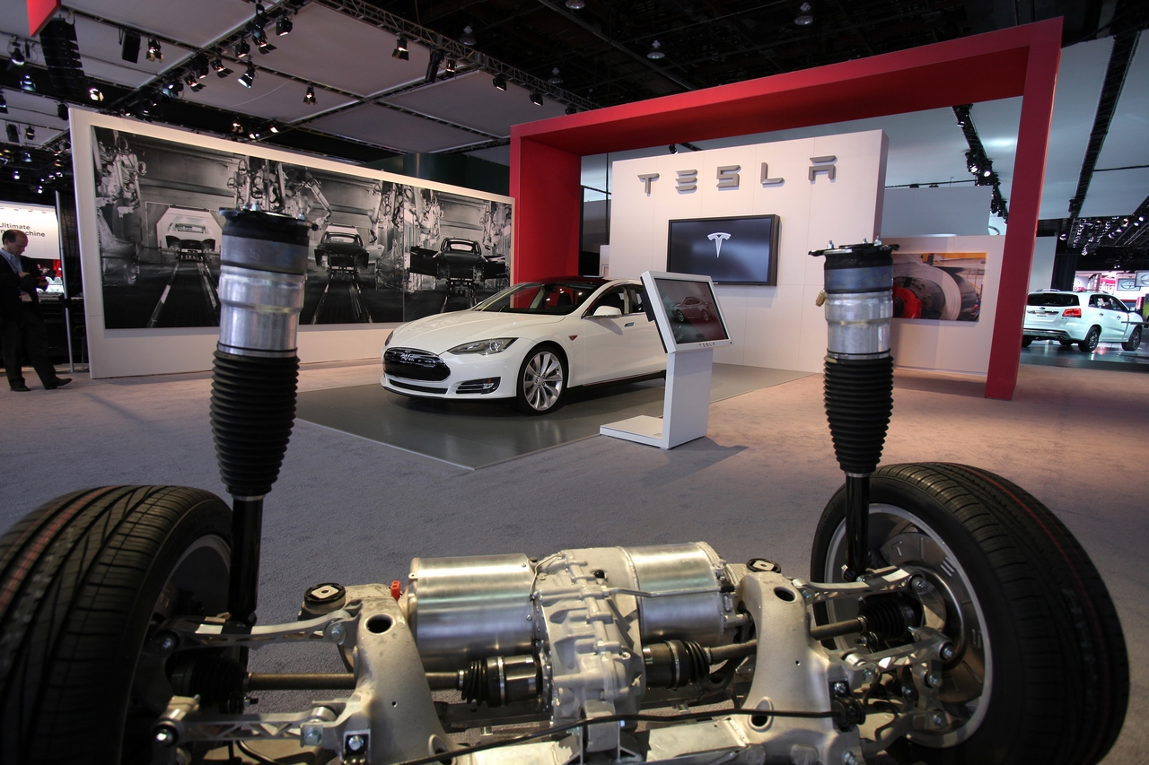 Tesla Model S Signature - Salone di Detroit 2012
