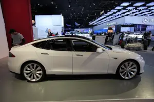 Tesla Model S Signature - Salone di Detroit 2012