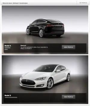 Tesla Model X - Configuratore