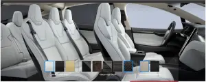 Tesla Model X - Configuratore