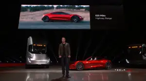 Tesla Roadster 2018