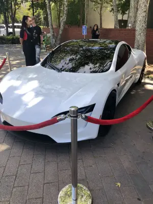 Tesla Roadster 2020 bianca - 13
