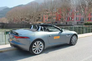 Test Pirelli Sottozero & Jaguar F-Type