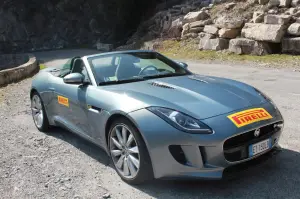 Test Pirelli Sottozero & Jaguar F-Type