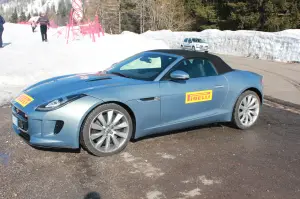 Test Pirelli Sottozero & Jaguar F-Type