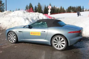 Test Pirelli Sottozero & Jaguar F-Type